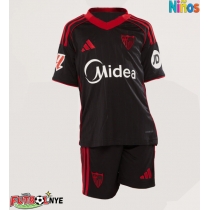 Camiseta Sevilla Tercera Equipación para niños 2025-26 manga corta (+ pantalones cortos)